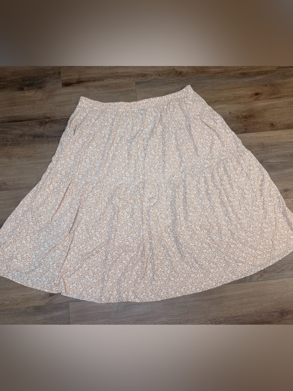 Torrid 5X Ditsy Floral Boho Maxi Skirt Set Smocked Crop Top Festival Cottagecore - Picture 9 of 16